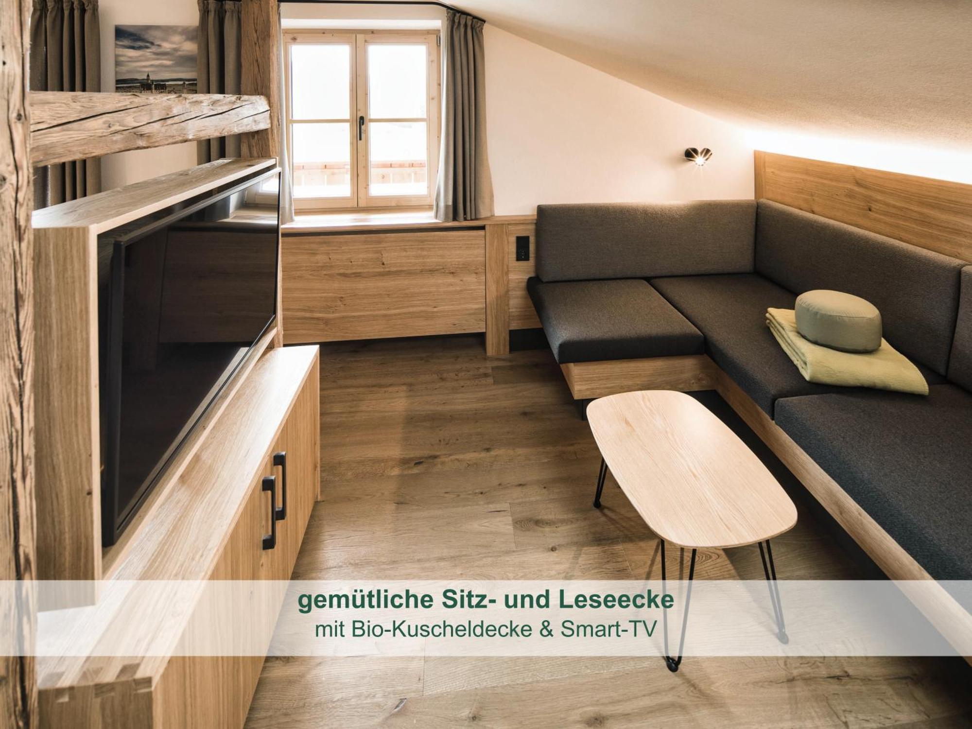 Chalet - Ferienwohnungen - Biohof Stoeger - Panoramasuedbalkon - Grandiose Aussicht Auf See, Berge Und Schloss Neuschwanstein Rieden Εξωτερικό φωτογραφία